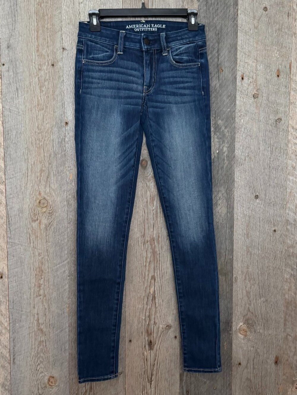 American Eagle Outfitters Jeggings Super Stretch Size 0 Extra Long